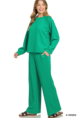 Kelly Green Scuba Lounge Set