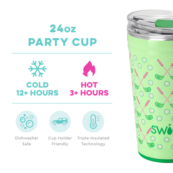 Swig 24 oz Party Cup Tee Time