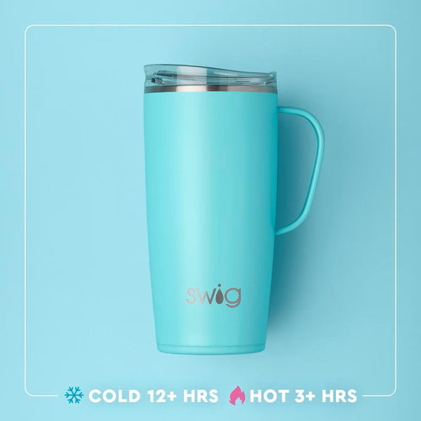 Swig Sherbet Stripe Travel Mug 22oz