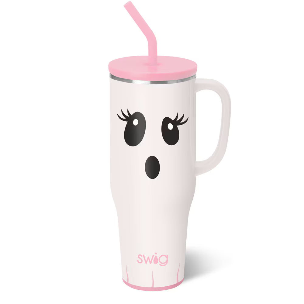 Swig Boo Crew Ghost Mega Mug 40oz