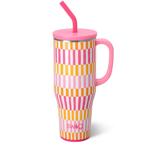 Swig Sherbet Stripe Mega Mug 40oz