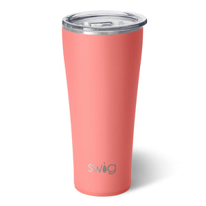 Swig 32 oz Tumbler Coral