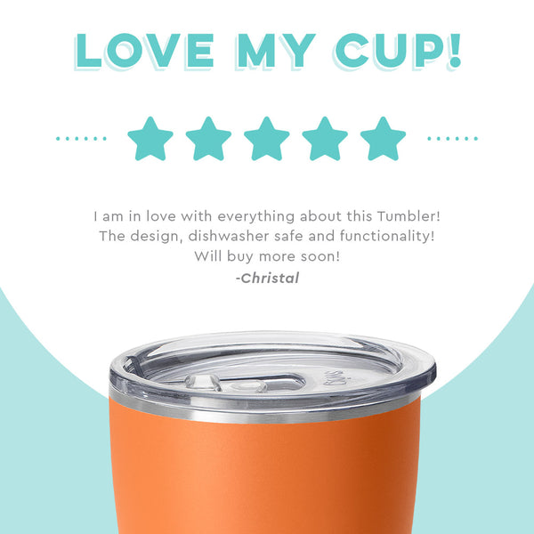 Swig 32 oz Tumbler Matte Orange