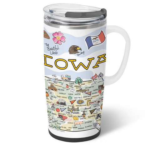 Swig Iowa Travel Mug 22oz