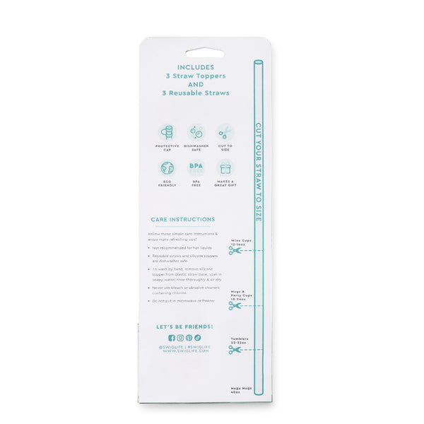Swig Sweet and Spooky Reusable Straw Set
