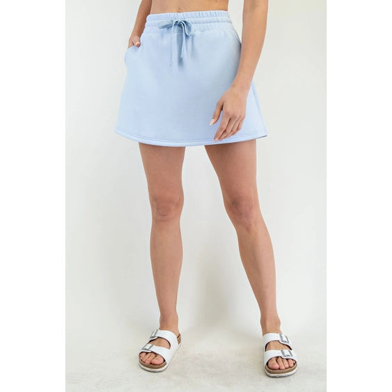 Luxe Lounge Skort Frost