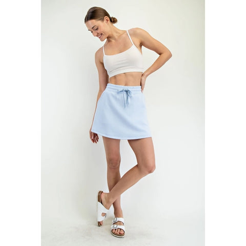 Luxe Lounge Skort Mint