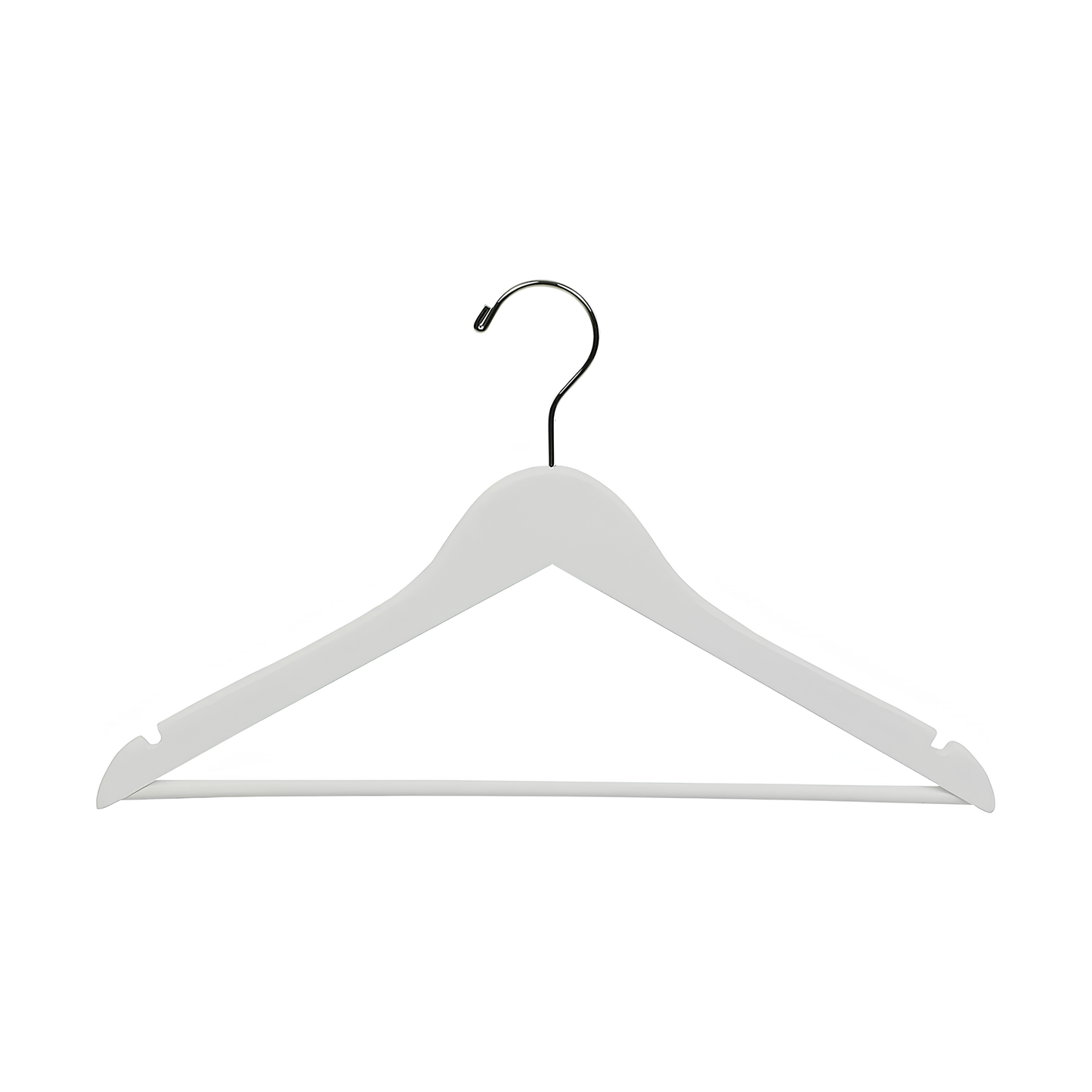 Suit Hanger White Wood