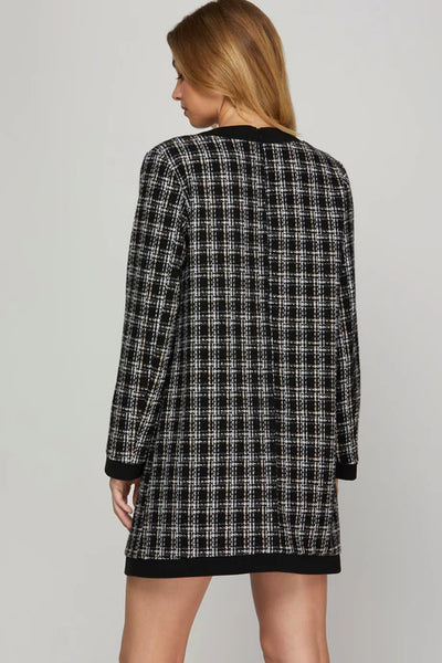 Kennedy Tweed Bow Dress