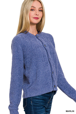 Super Soft Winter Cardigan Marlin