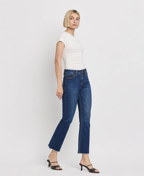 Loververt High Rise Kick Flare Jeans LV1206D