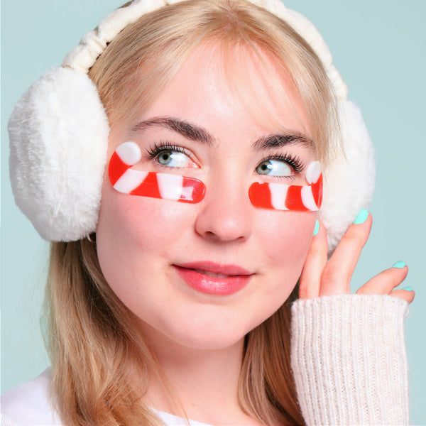 Candy Cane Cutie Depuffing Undereye Masks