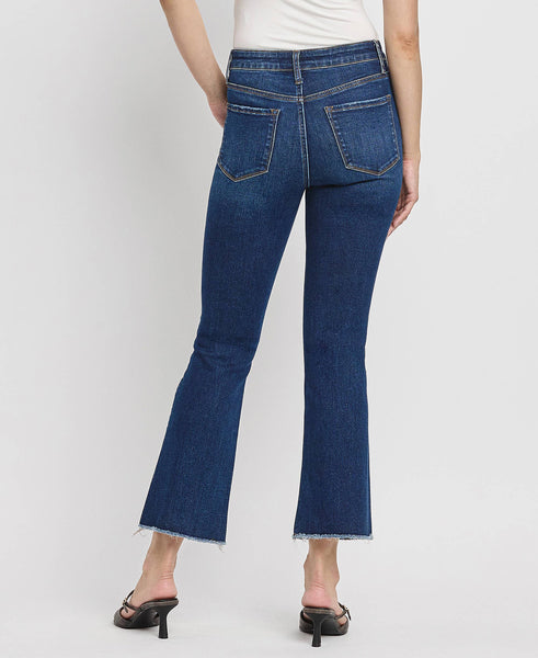 Loververt High Rise Kick Flare Jeans LV1206D