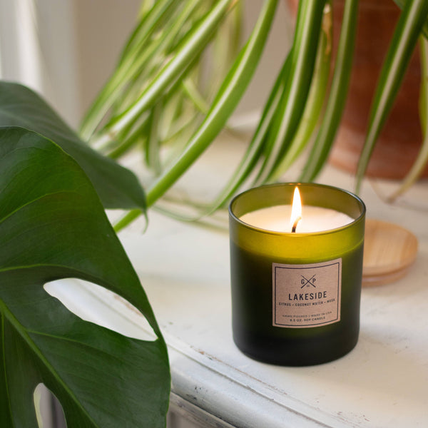 Lakeside Balsam + Feather Candle