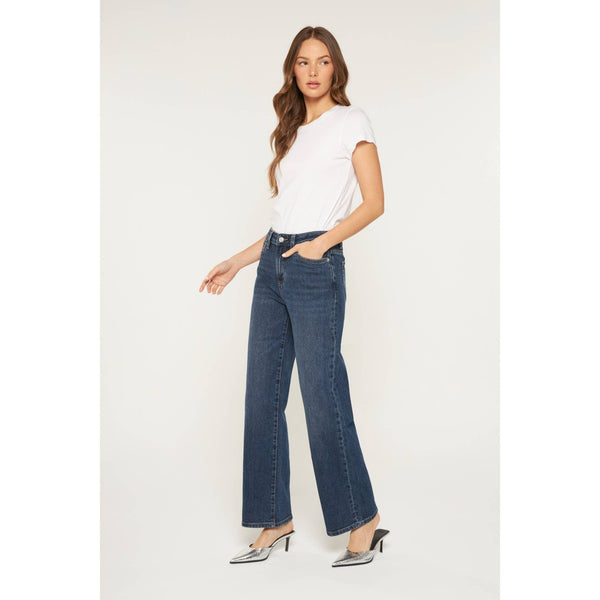 Mica High Rise Loose Fit Straight Leg Jeans