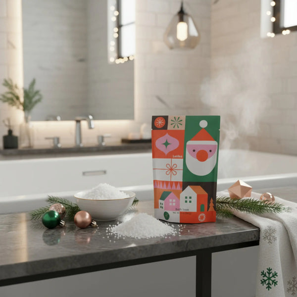 Holiday Bath Soak - Geo Santa