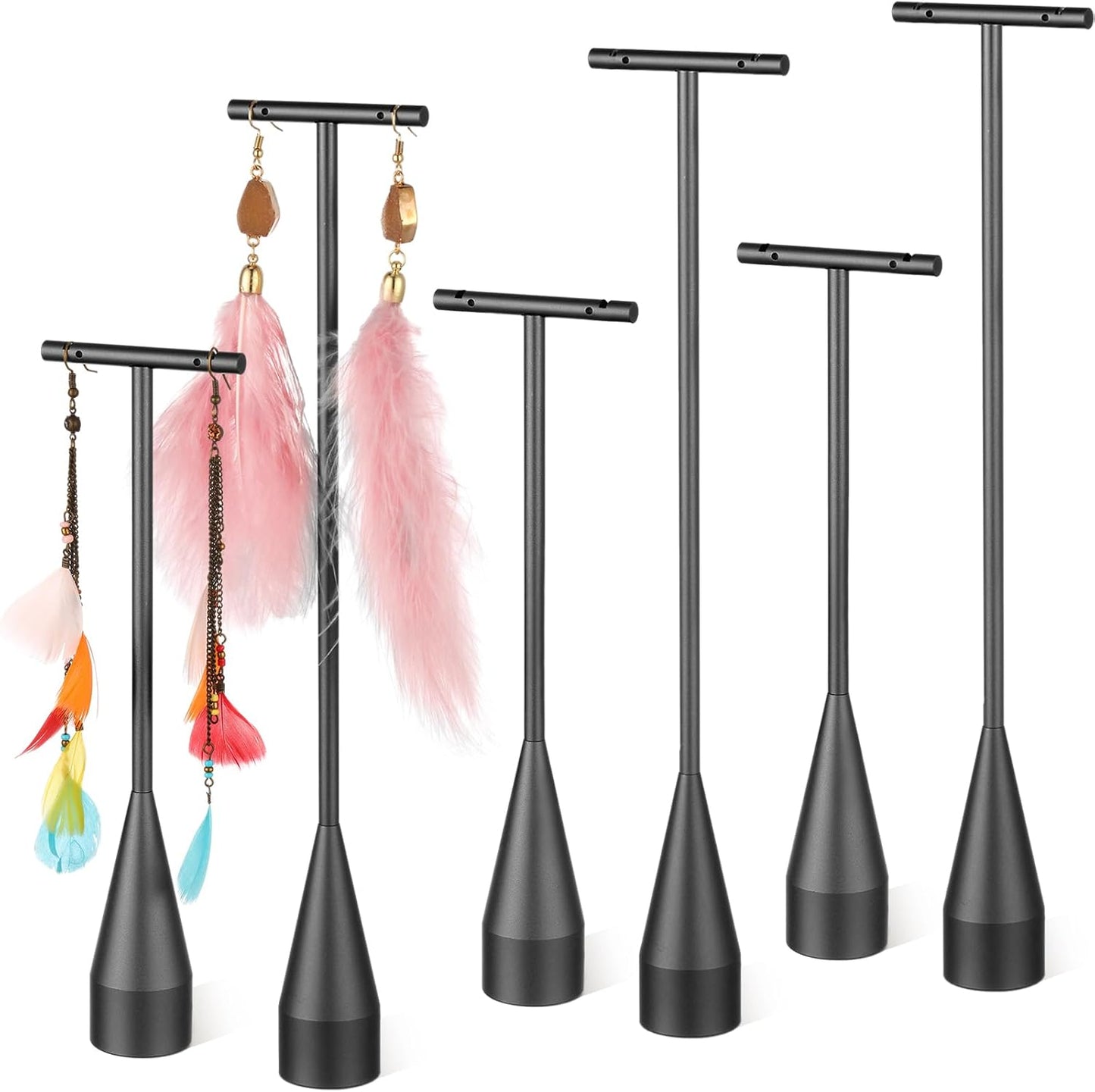 Black Earring Displays