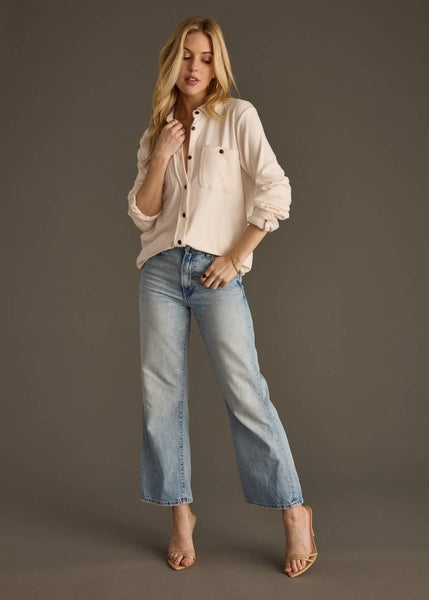 Ivory Super Soft Button Up