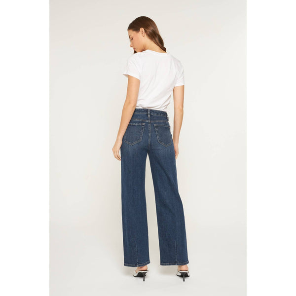 Mica High Rise Loose Fit Straight Leg Jeans