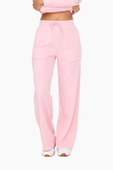 French Terry Lounge Pants Pink