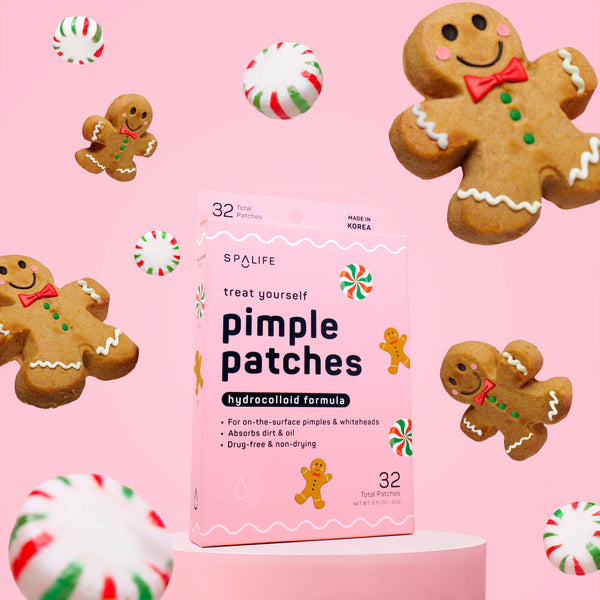 Holiday Gingerbread & Candies Pimple Patches