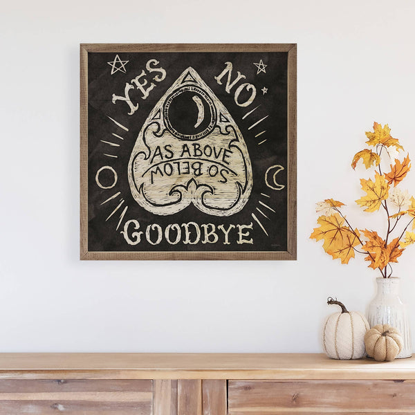 Mystical Halloween Sign 4x4