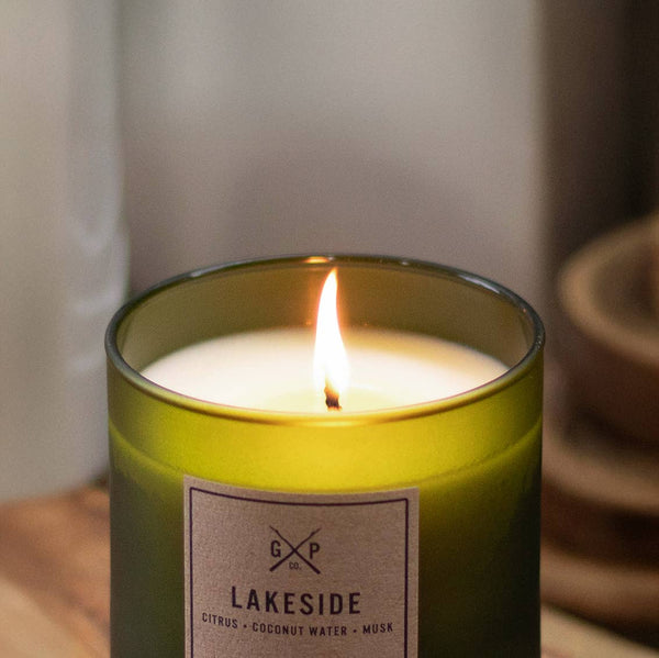 Lakeside Balsam + Feather Candle