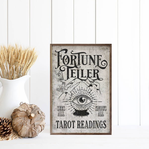 Fortune Teller Sign 5x8