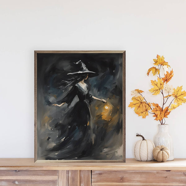 Witch Hunt Sign 8x10