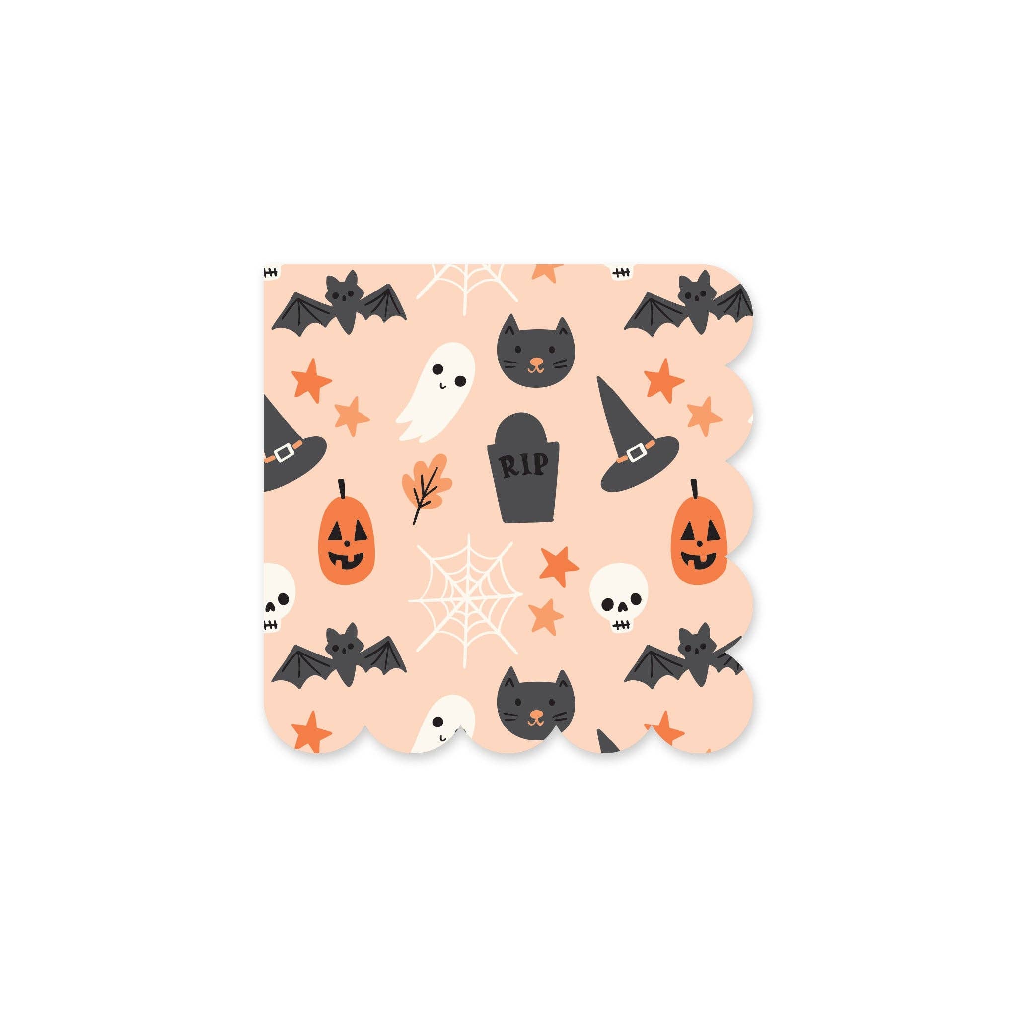 Halloween Icons Cocktail Napkin