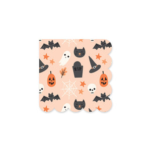 Halloween Icons Cocktail Napkin