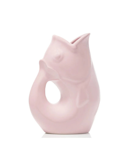 Gurgle Pot Pitcher – Ceramic Fish Pitcher Large