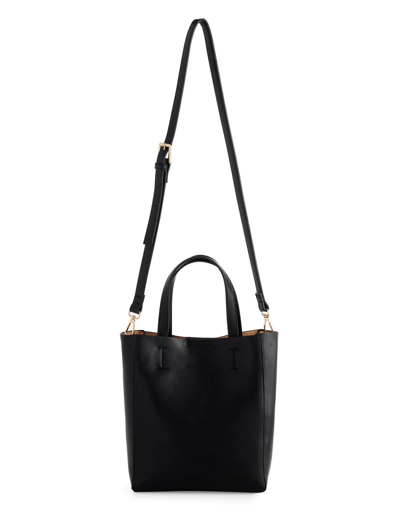Lauren Mini Tote Bag - Black