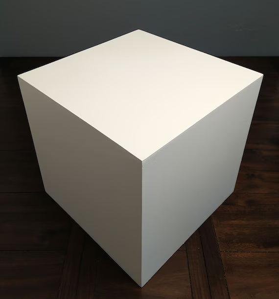 Short White Pedestal
