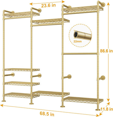Wall Mount Clothing System