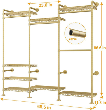 Wall Mount Clothing System