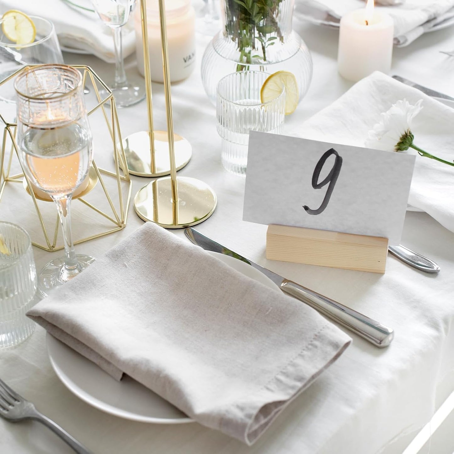 Wood Place Card Holders