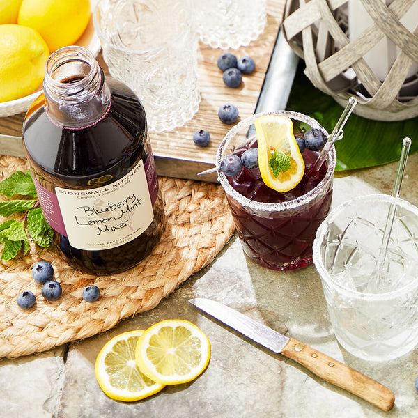 Blueberry Lemon Mint Drink Mixer