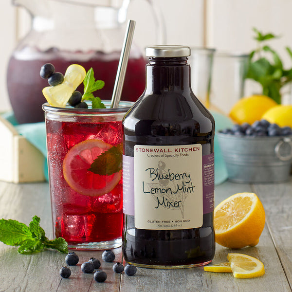 Blueberry Lemon Mint Drink Mixer