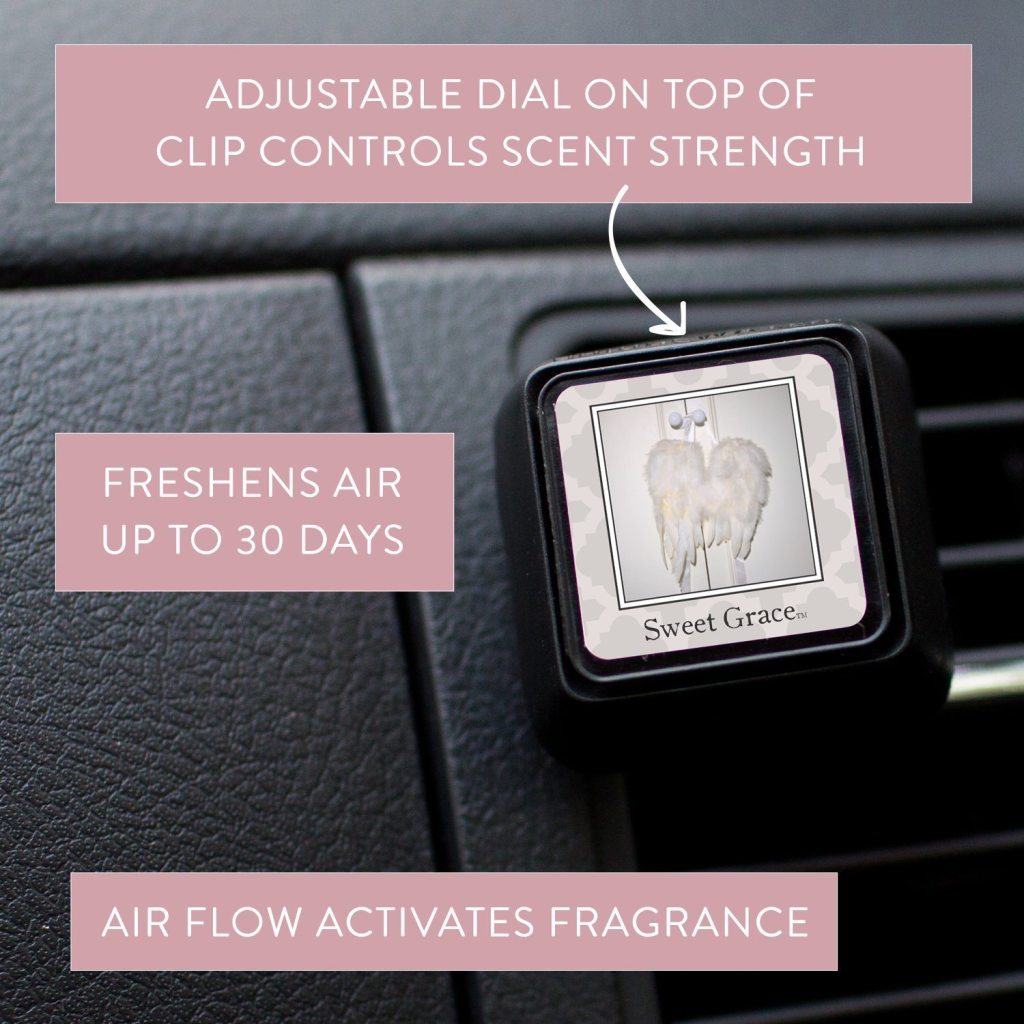 Sweet Grace Car Air Freshener Vent Clip