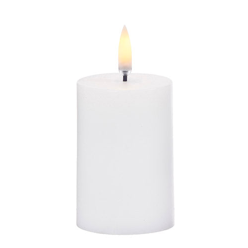 Flameless Votive Candle White 2"x4"