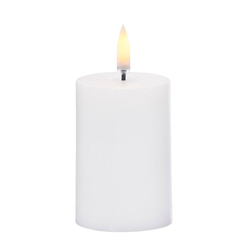 Flameless Votive Candle White 2"x4"