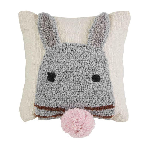 Bunny Face Mini Hook Pillow
