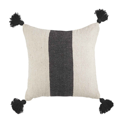 One Stripe Black Ponchaa Pillow