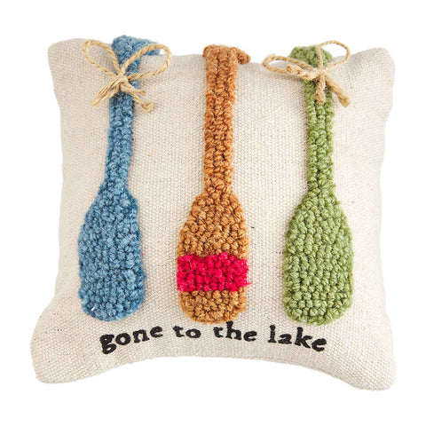 Oars Mini Hook Lake Pillow