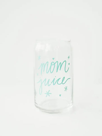 Mom Juice Drinking Glass