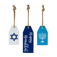 Hanukkah Tag Ornaments
