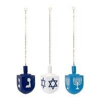 Hanukkah Dreidel Ornaments