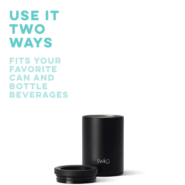Swig 12 oz Can Cooler Matte Navy