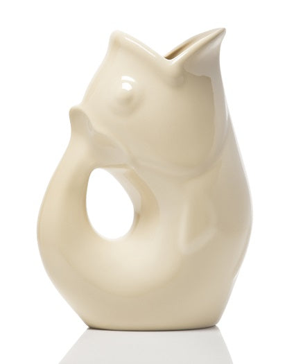 Gurgle Pot Pitcher – Ceramic Fish Pitcher Large